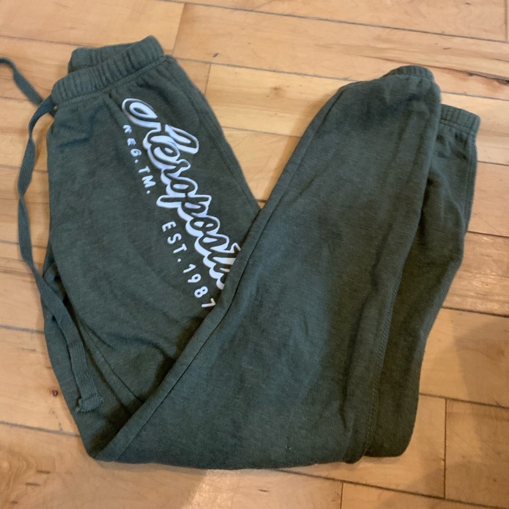 Xs green joggers